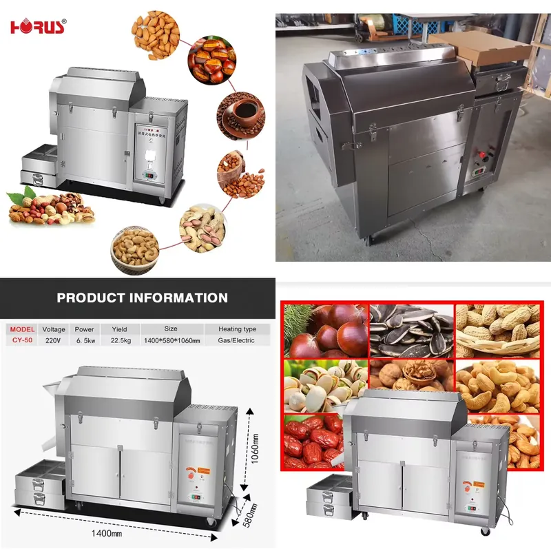 Coffee Bean & Tea Menu - 2026 Horus 25kg/sa Otomatik Elektrikli/ Kahve