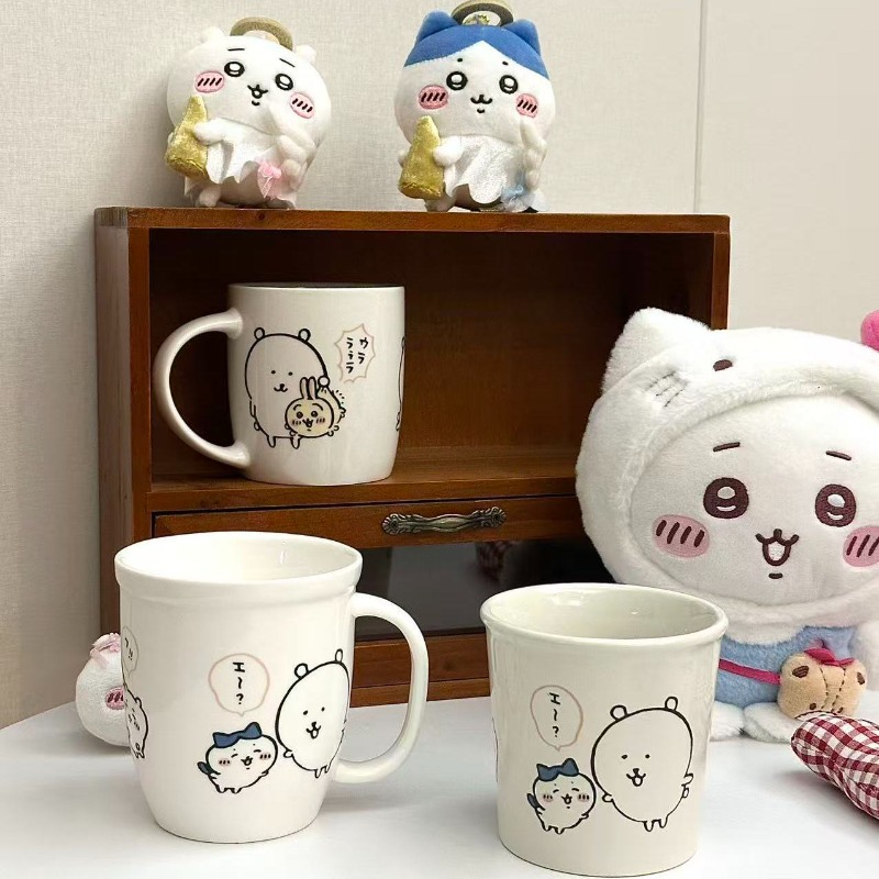 Coffee Tea Jokes - Anime Chiikawa Şaka Ayısı Seramik Kupa