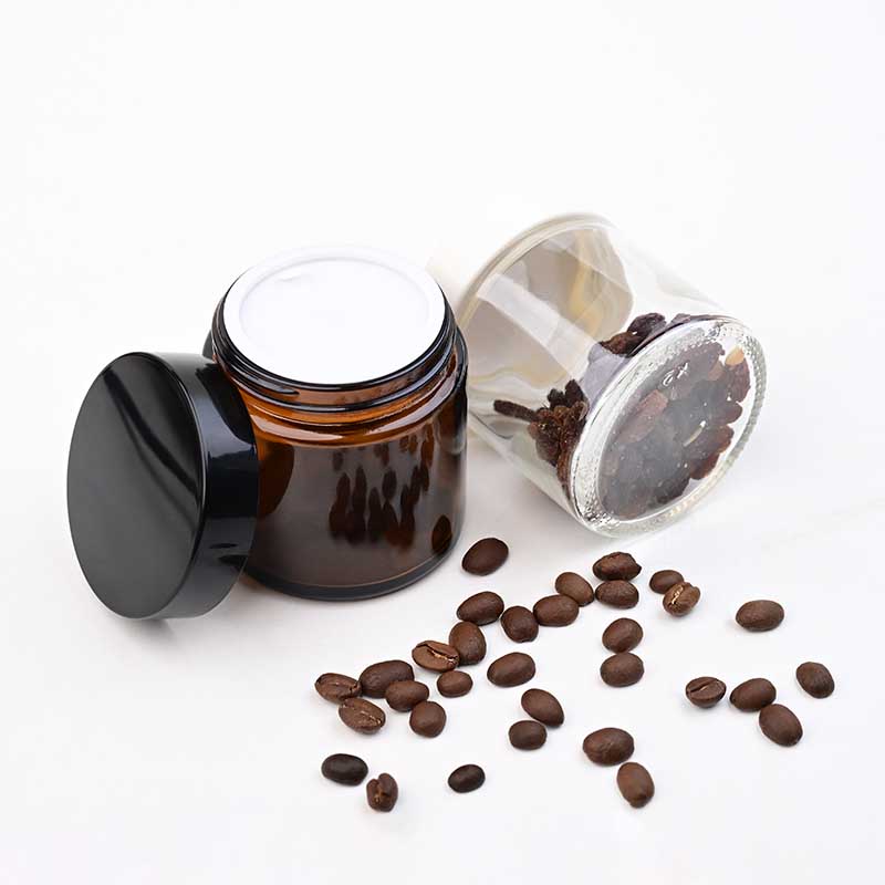 Coffee Tea Leaf And Bean - Taşınabilir Kahve Çekirdeği Saklama Cam Kavanoz