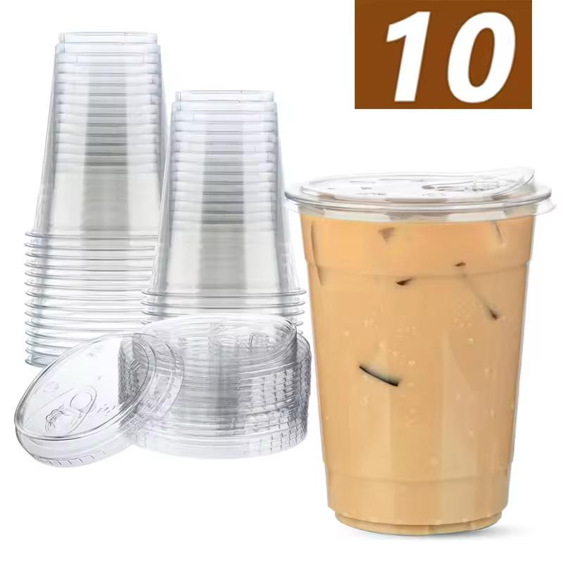 Lemon Tea Coffee - 10 adet Tek Kullanımlık PET Plastik