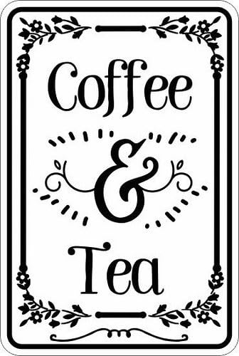 Coffee Tea Jokes - Kahve ve Çay 8x12 komik şaka