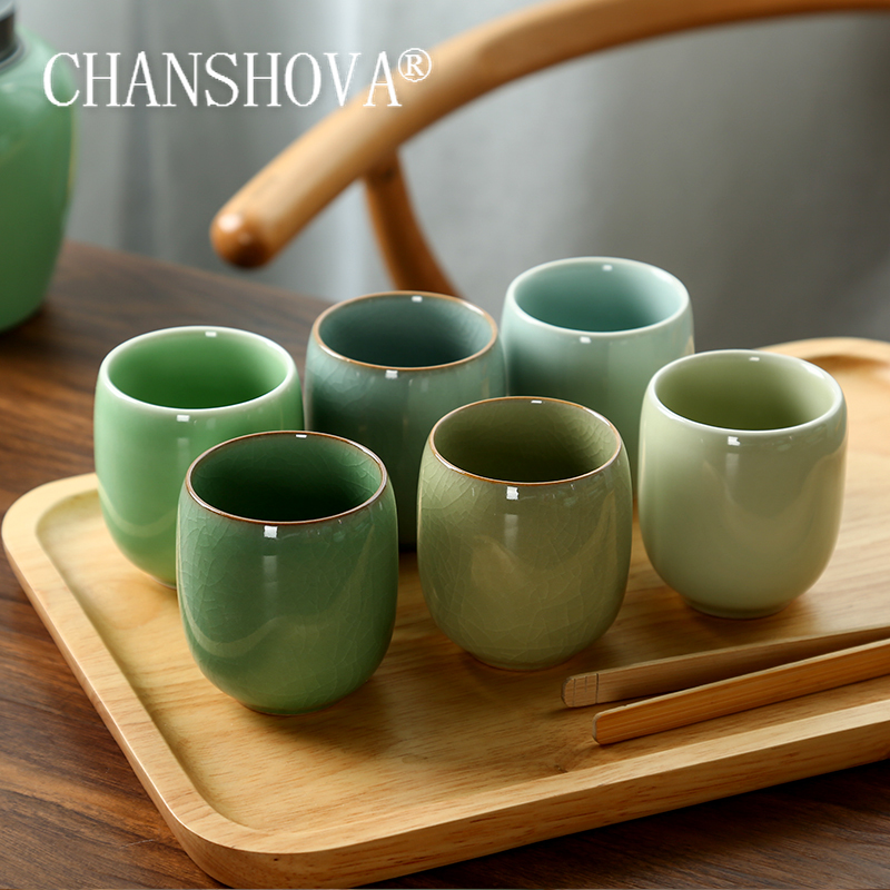 Coffee Tea Set Up - CHANSHOVA-Porselen Çay Bardağı Seti, Geleneksel Çin