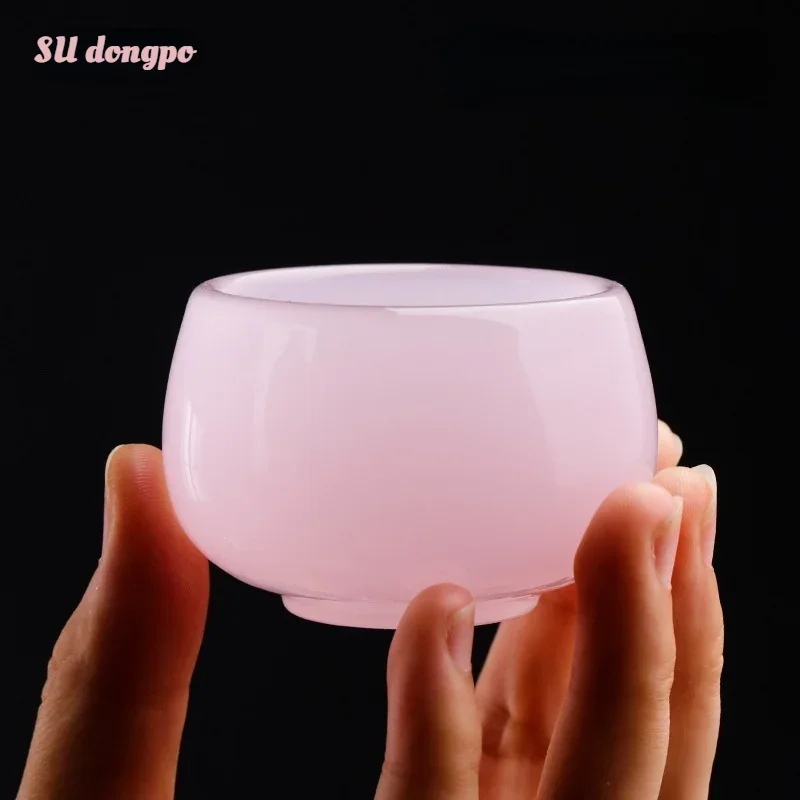 Coffee Tea Set Up - Ebegümeci yeşim porselen çay fincanı pembe