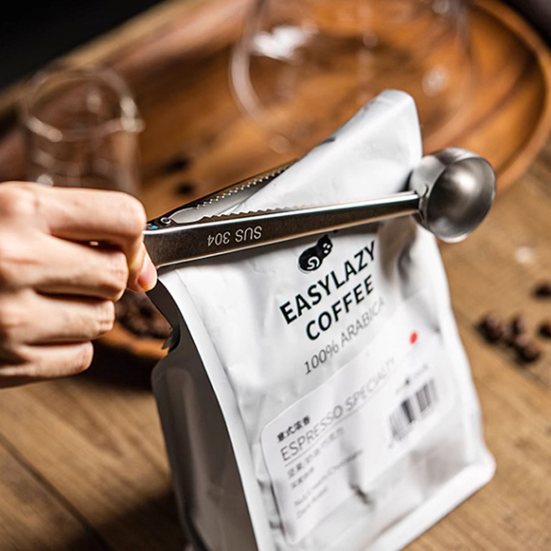 Coffee Tea Leaf And Bean - 2026 Yeni Paslanmaz Çelik Kahve Ölçeği,