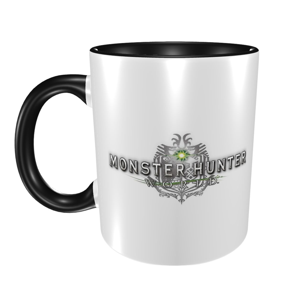 Coffee Tea World - Monster Hunter World Logo Kupa Komik