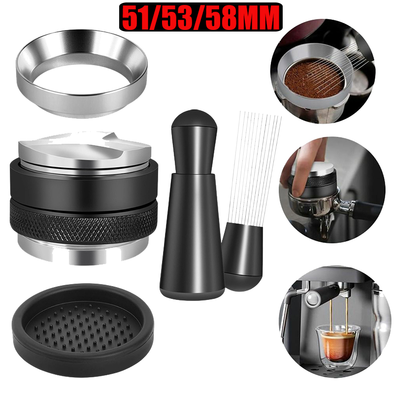 5 adet Espresso aksesuarları s - Coffee Tamper Leveler incelemesi ve fiyatı