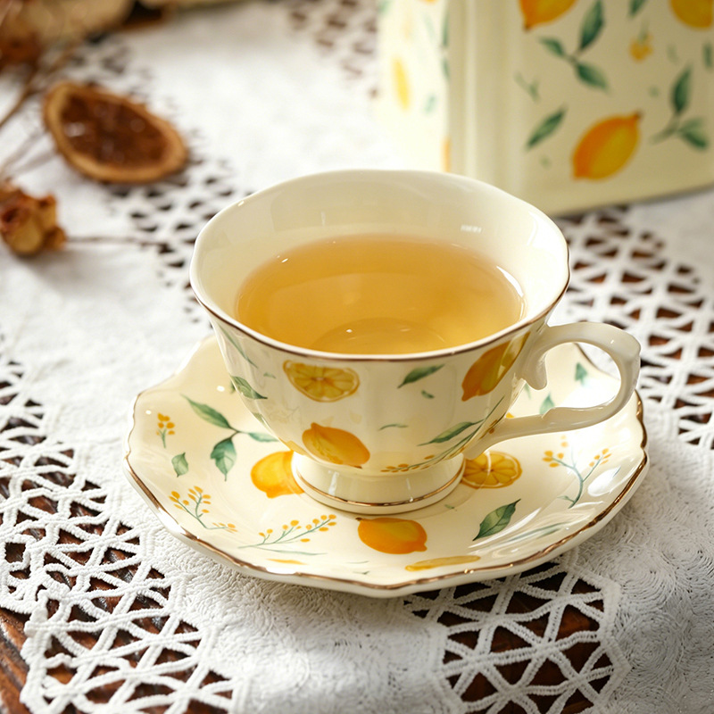 Taze Limon Görünümlü Seramik K - Lemon Tea Coffee incelemesi ve fiyatı
