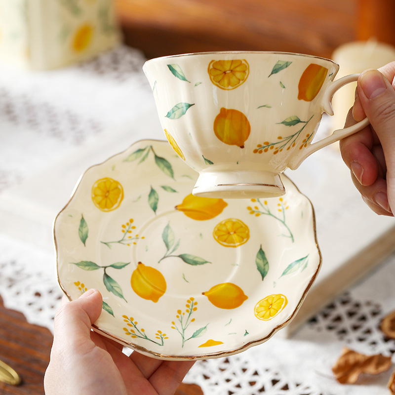 Taze Limon Görünümlü Seramik K - Lemon Tea Coffee incelemesi ve fiyatı