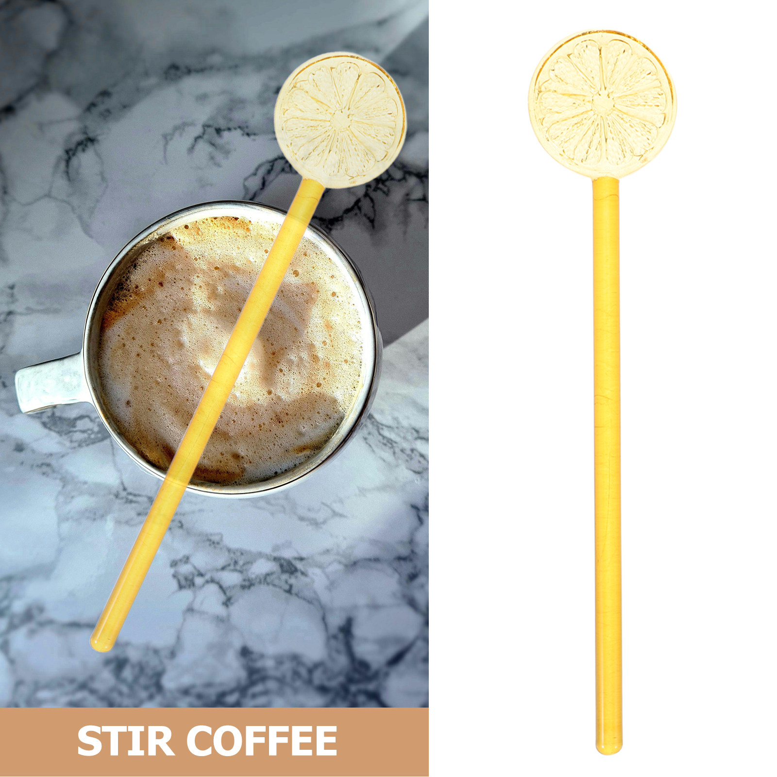 Cam Karıştırma Çubukları, 2'li - Lemon Tea Coffee incelemesi ve fiyatı