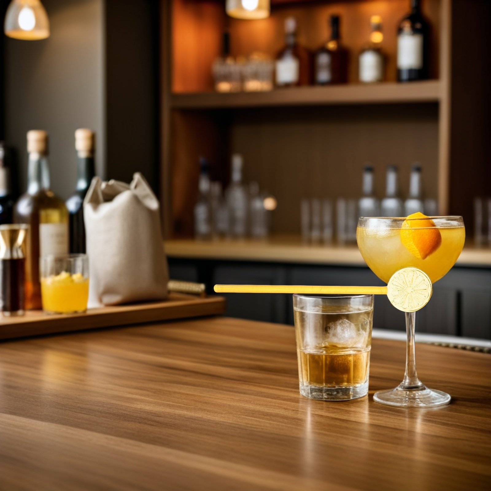 Cam Karıştırma Çubukları, 2'li - Lemon Tea Coffee incelemesi ve fiyatı