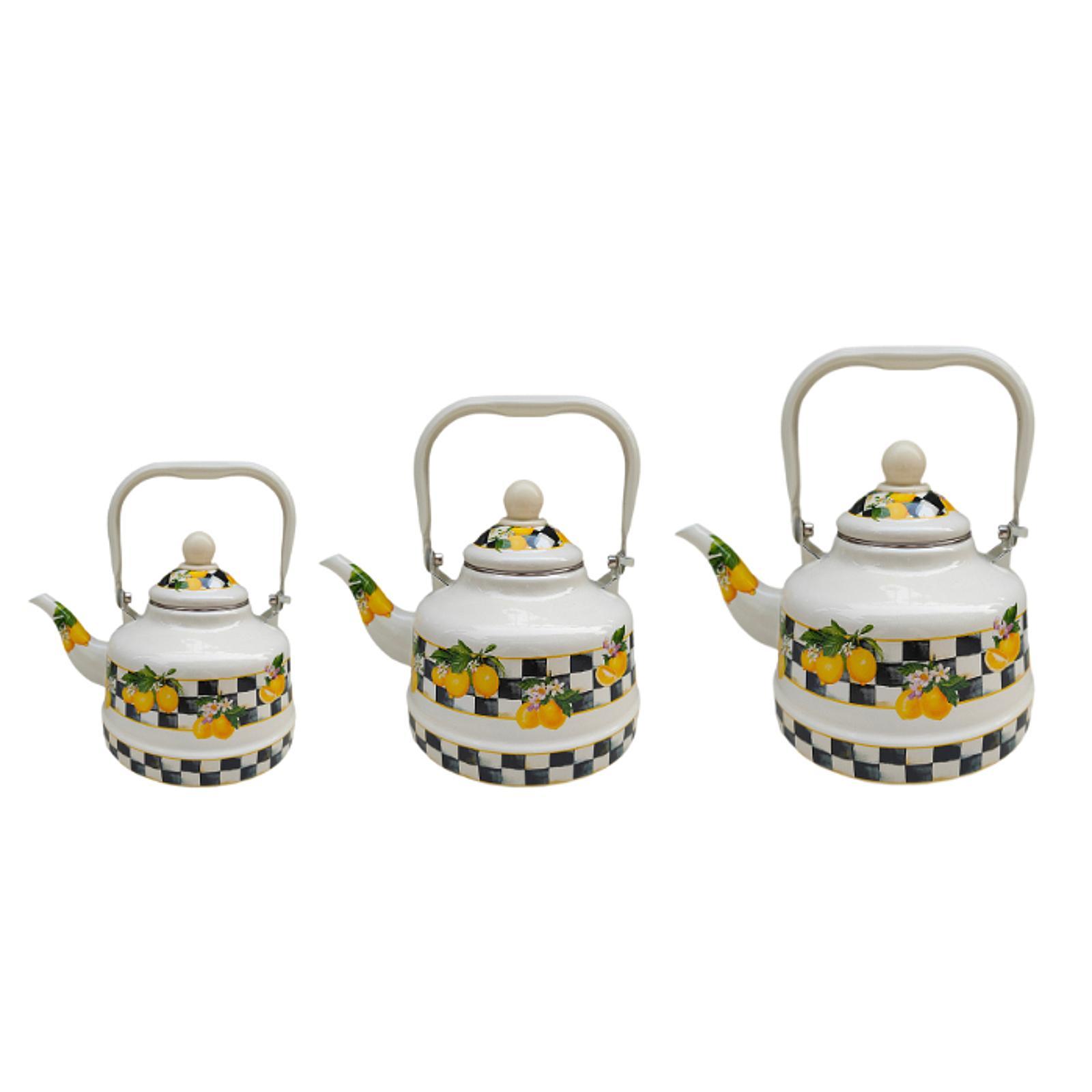Benzersiz Emaye Çaydanlık İçec - Lemon Tea Coffee incelemesi ve fiyatı