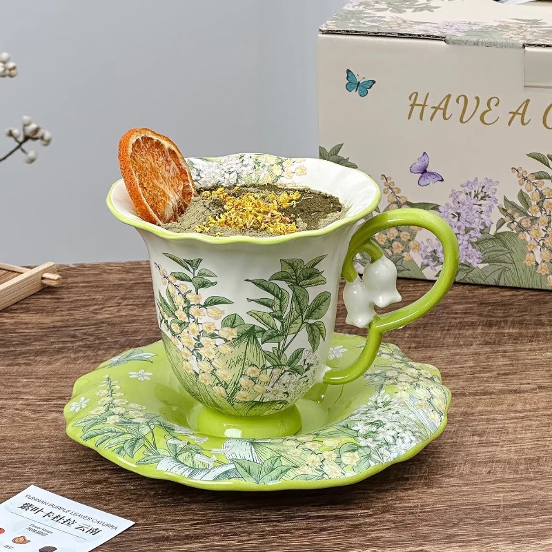 Vadideki zambakları çiçek açan - Coffee Tea Set Up incelemesi ve fiyatı