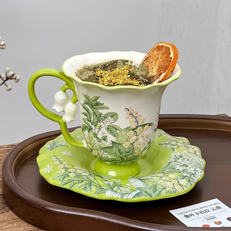 Vadideki zambakları çiçek açan - Coffee Tea Set Up incelemesi ve fiyatı
