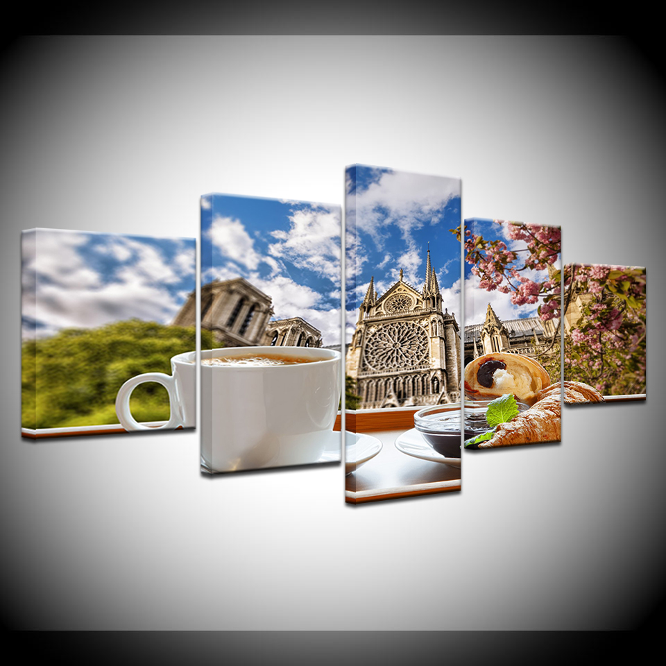 Tuval Boyama Çay saati kahve e - Wallpaper Coffee And Tea incelemesi ve fiyatı