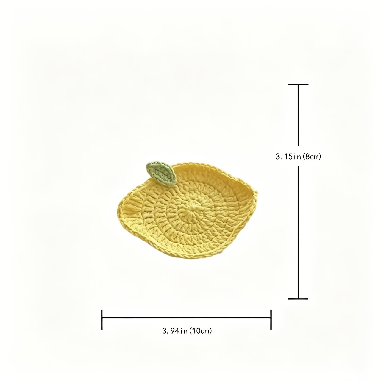 El yapımı Tığ İşi Limon Altlığ - Lemon Tea Coffee incelemesi ve fiyatı