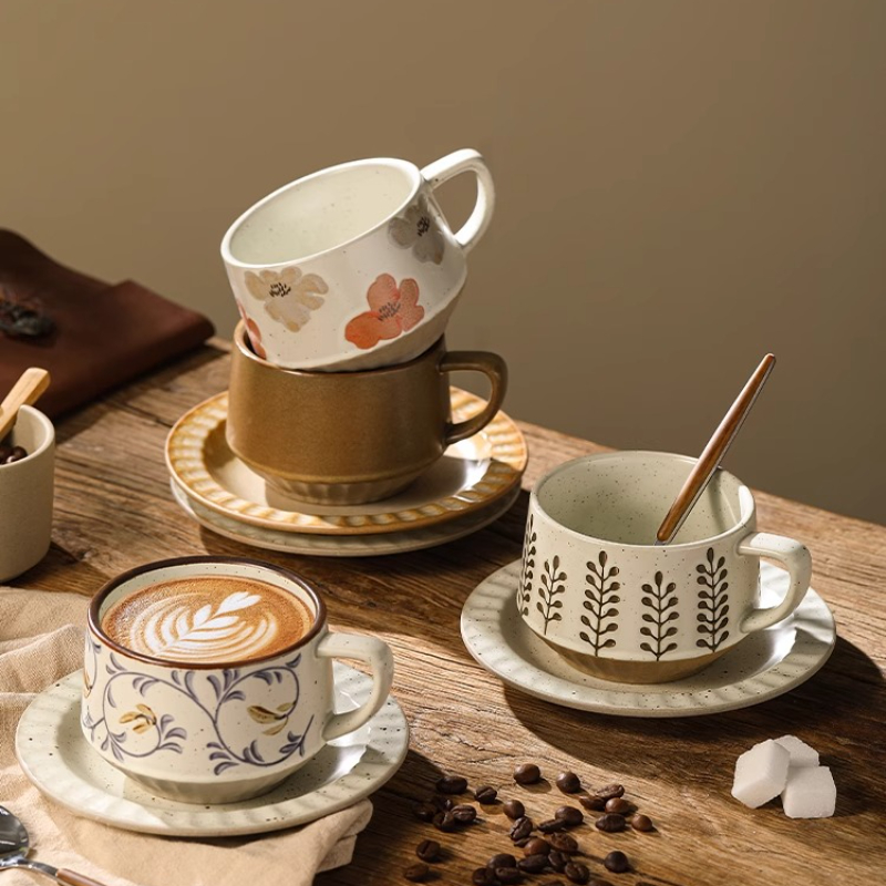 Retro Seramik Bardak Kaba Çöml - Coffee Tea Set Up incelemesi ve fiyatı