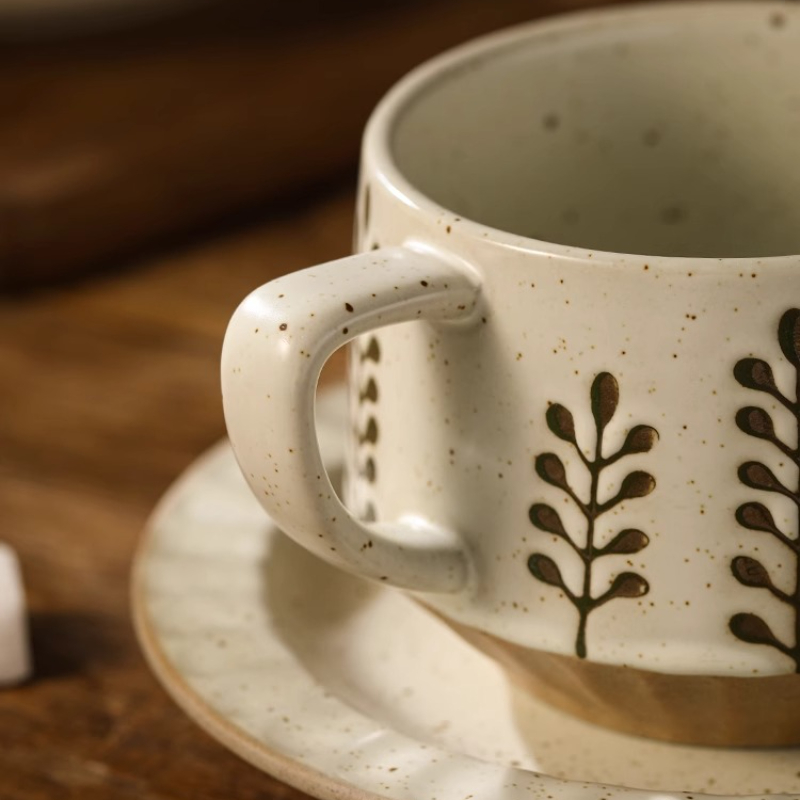 Retro Seramik Bardak Kaba Çöml - Coffee Tea Set Up incelemesi ve fiyatı