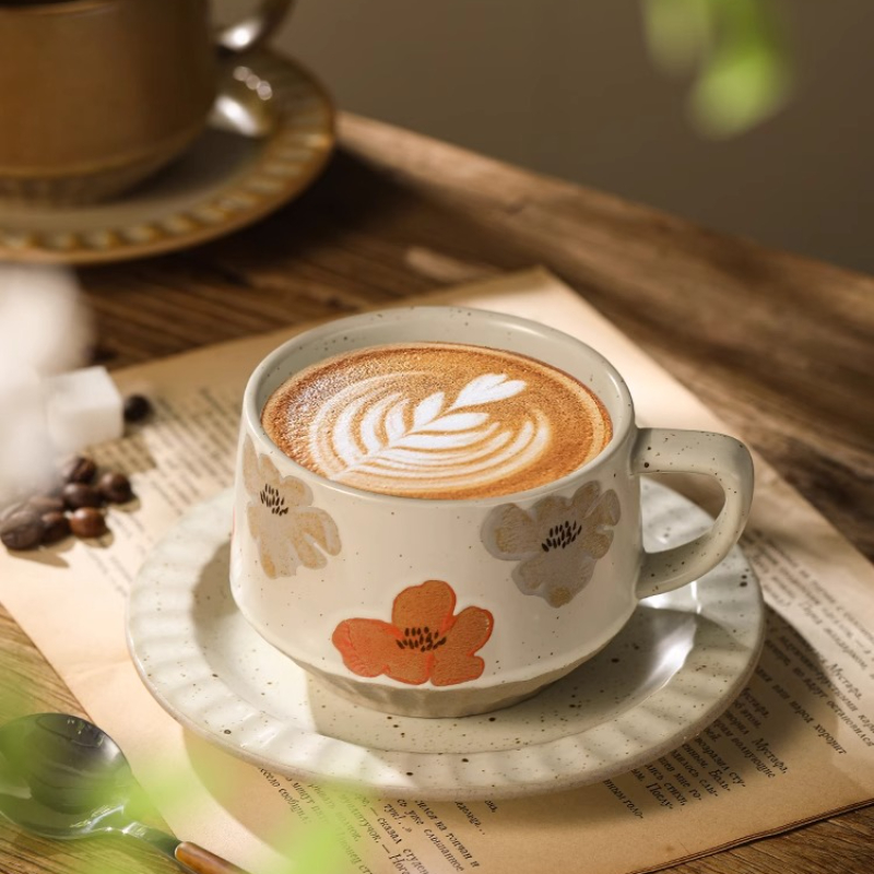 Retro Seramik Bardak Kaba Çöml - Coffee Tea Set Up incelemesi ve fiyatı