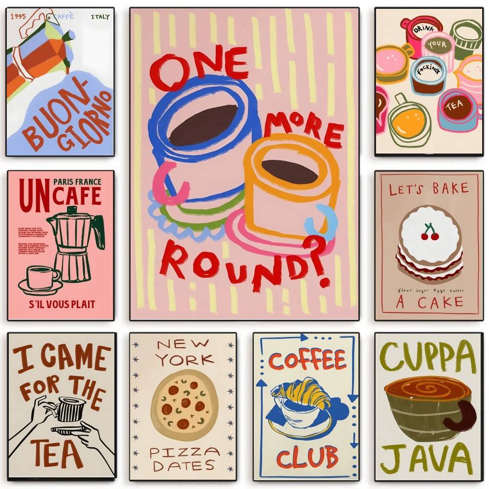 Kahve Dükkanı İkindi Çayı Kruv - Wallpaper Coffee And Tea incelemesi ve fiyatı