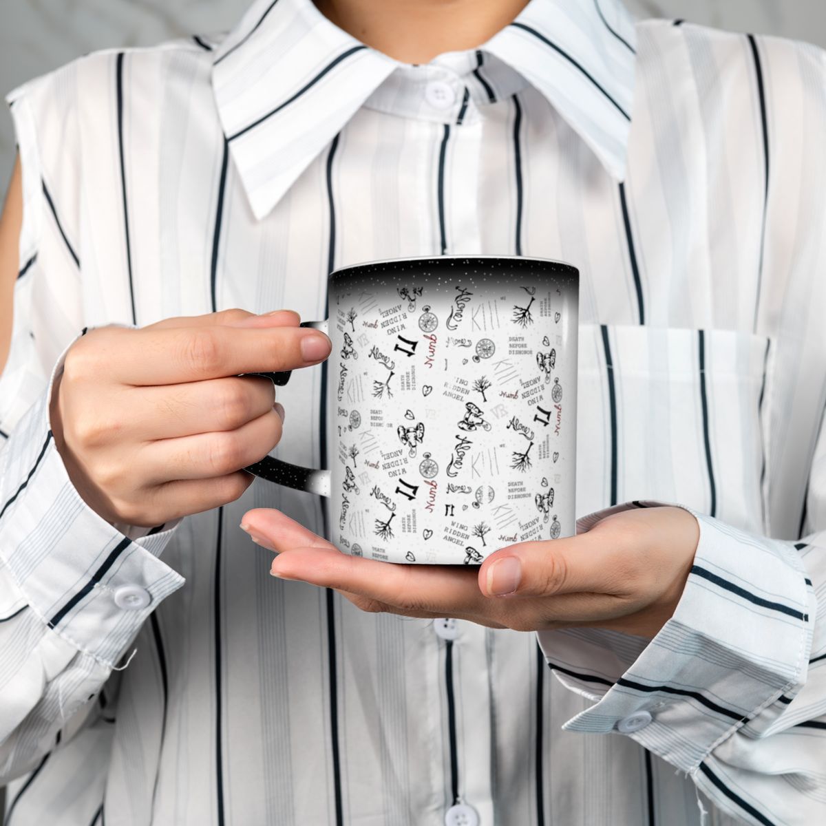 XXXTentacion Dövme Desenli Duv - Wallpaper Coffee And Tea incelemesi ve fiyatı