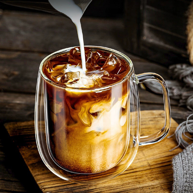 350ML Çift Duvarlı Saplı Cam B - Lemon Tea Coffee incelemesi ve fiyatı