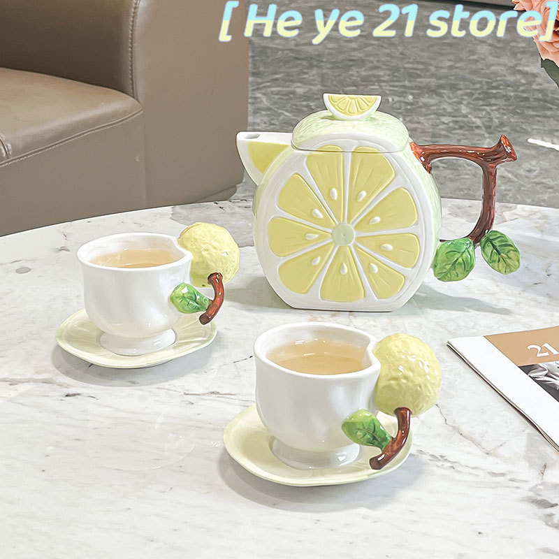 3D Limon Desenli Kahve Fincanı - Lemon Tea Coffee incelemesi ve fiyatı