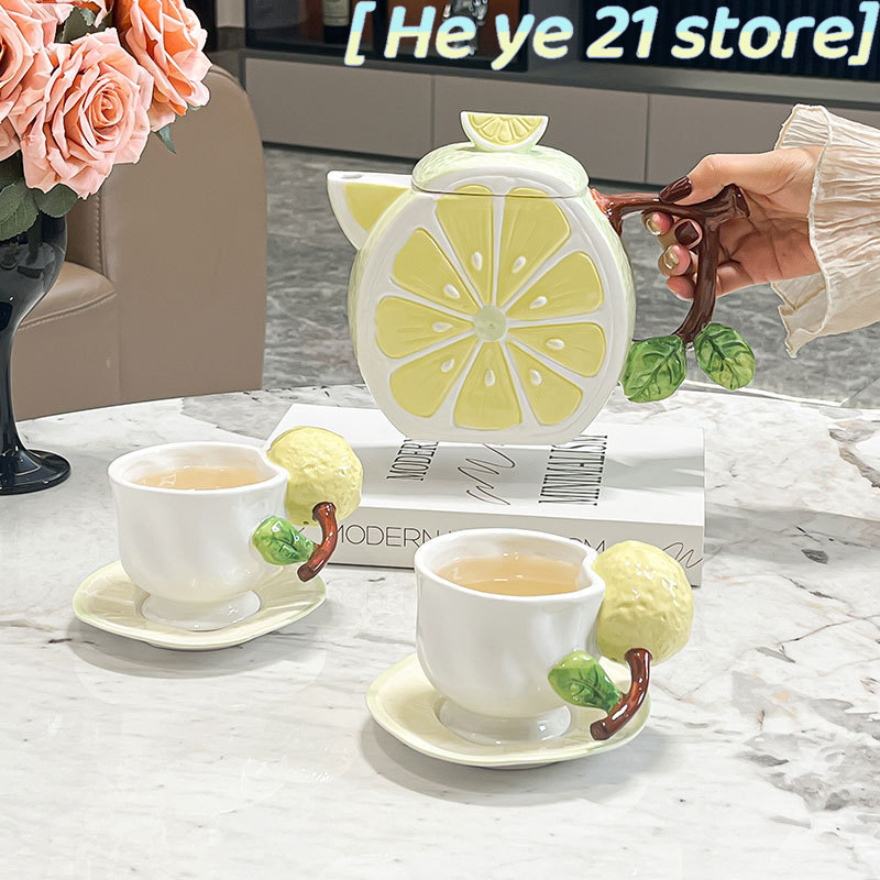 3D Limon Desenli Kahve Fincanı - Lemon Tea Coffee incelemesi ve fiyatı