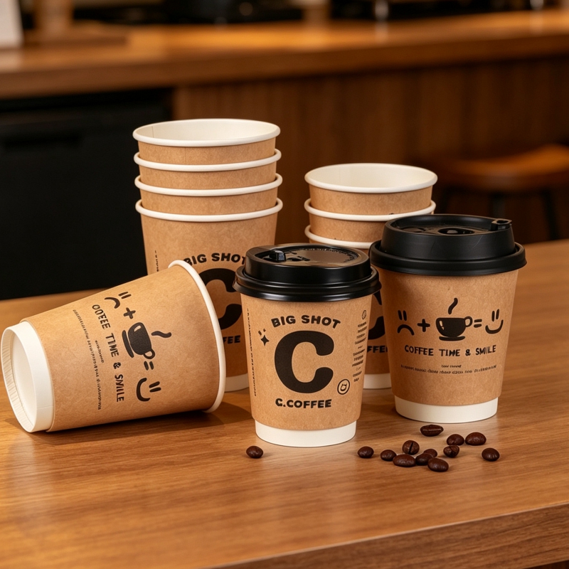 50 Adet 8/14oz Tek Kullanımlık - Wallpaper Coffee And Tea incelemesi ve fiyatı