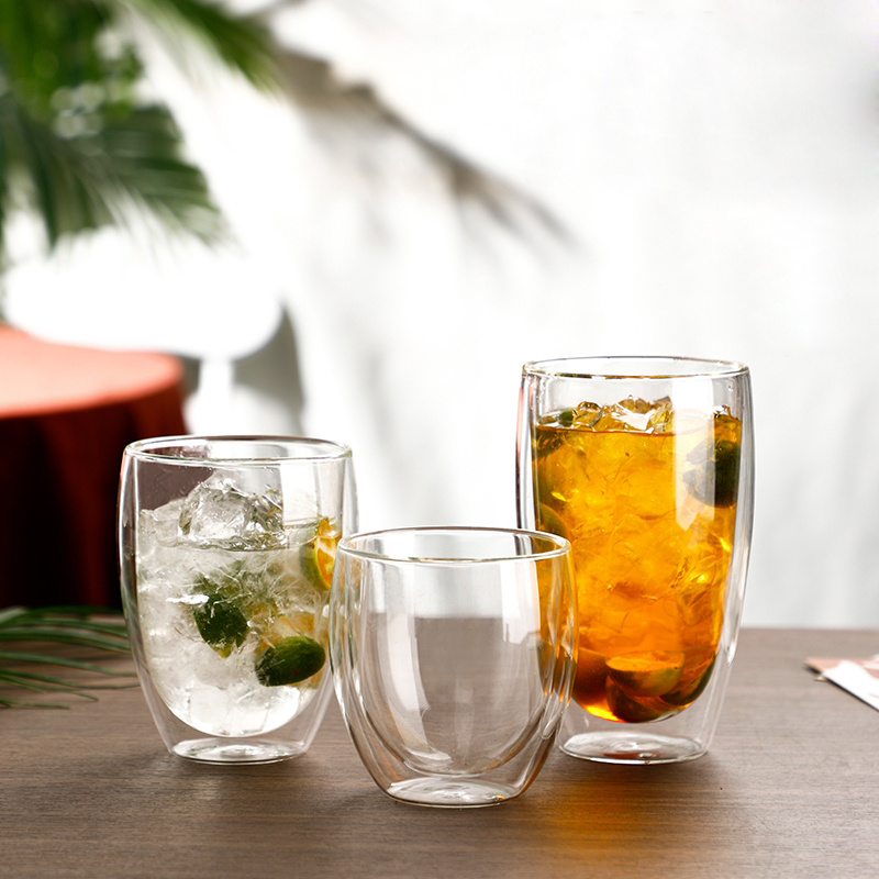 Şeffaf çift duvar cam kupa bam - Lemon Tea Coffee incelemesi ve fiyatı