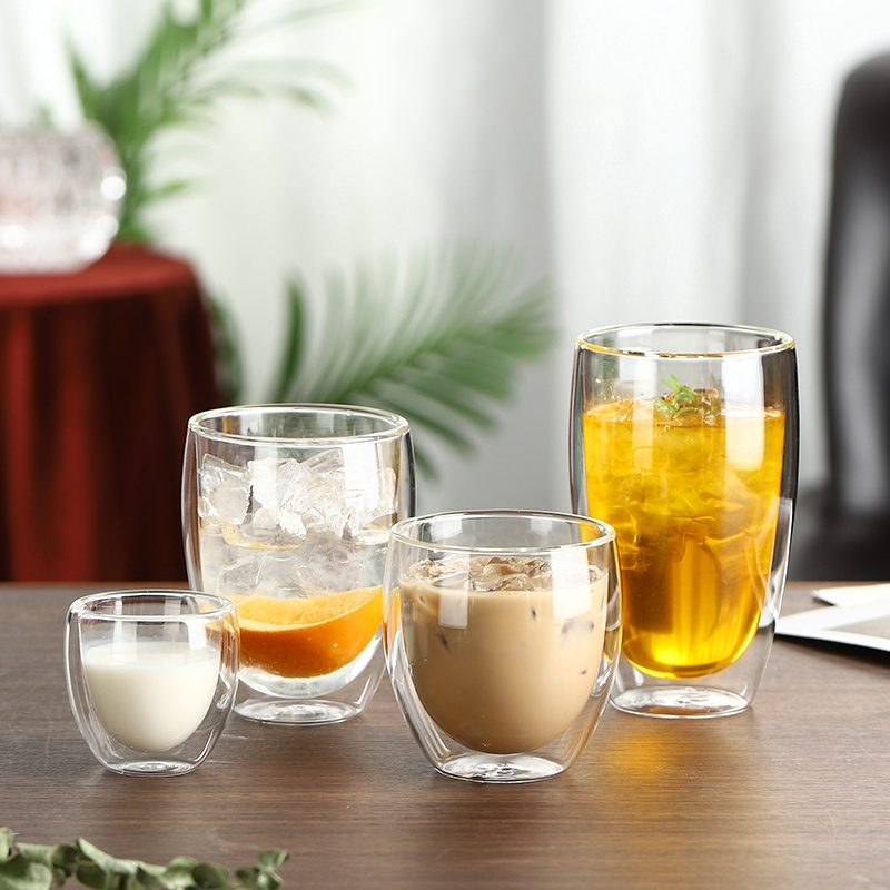 Şeffaf çift duvar cam kupa bam - Lemon Tea Coffee incelemesi ve fiyatı