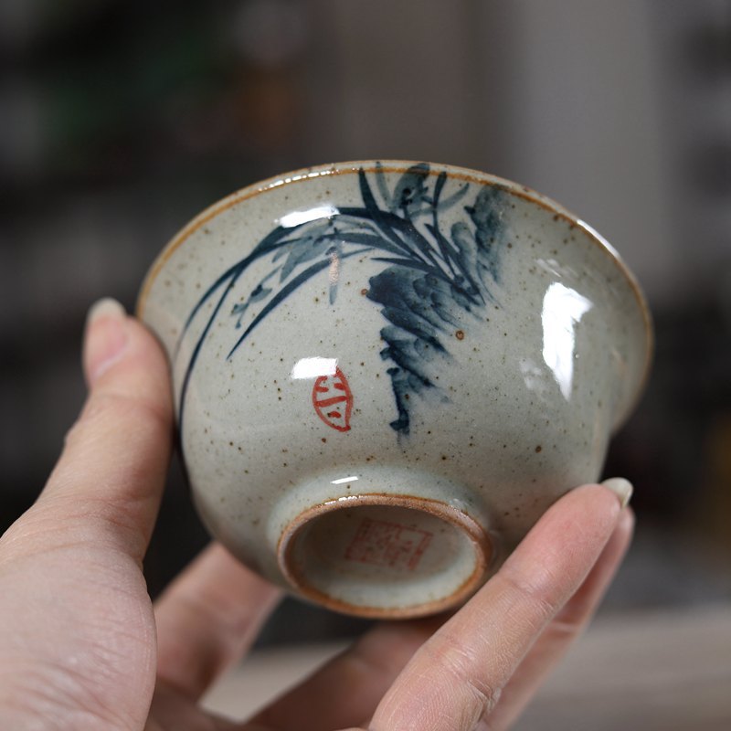 Handpainted Çin Sancai Gaiwan  - Coffee Tea Set Up incelemesi ve fiyatı